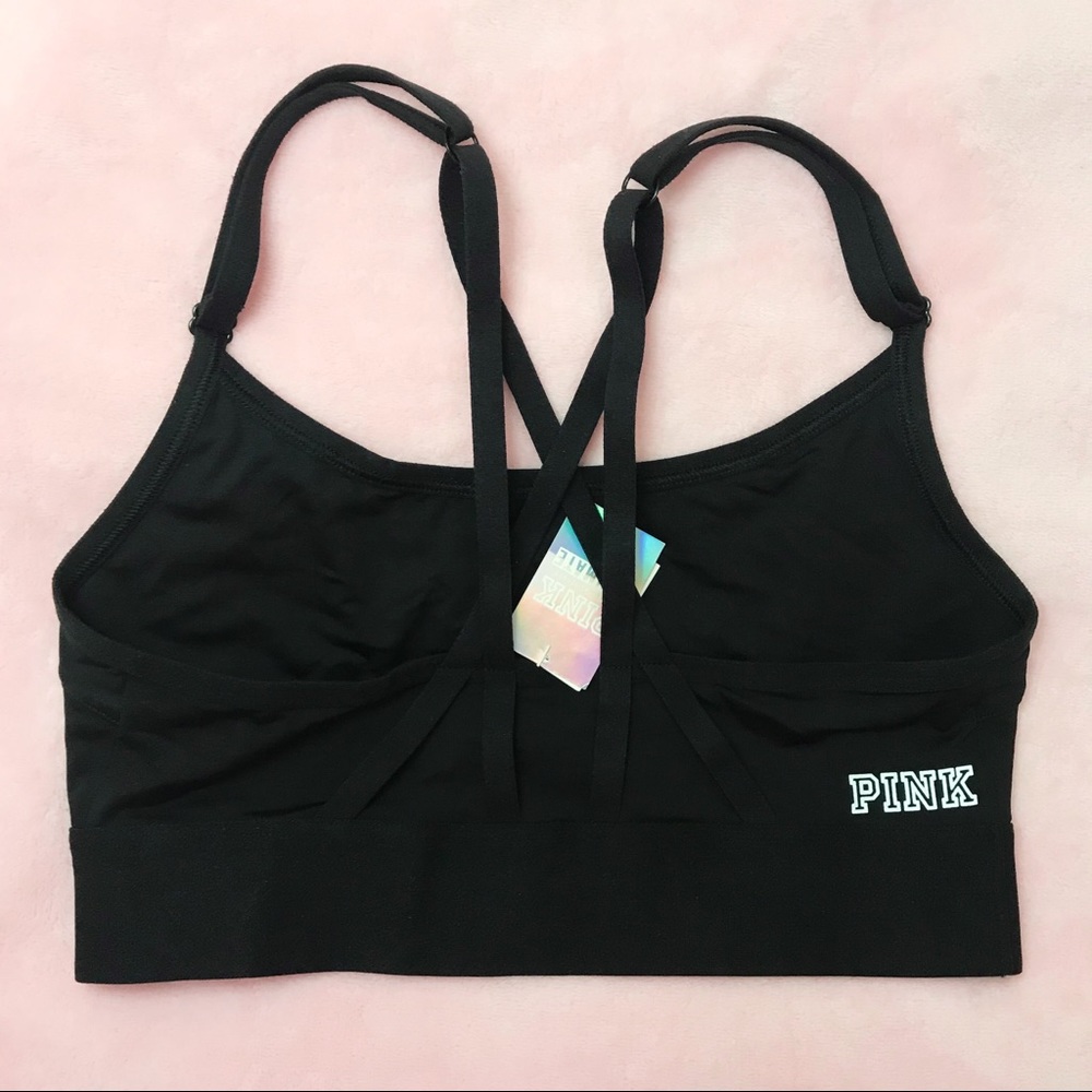 Victoria’s Secret PINK Ultimate Black Sports Bra